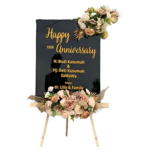 Papan Bunga Akrilik Ambalkebrek
